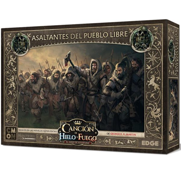 *Juego de mesa asmodee cancion de hielo y fuego: asaltantes del pueblo libre pegi 14