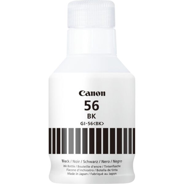 *Botella tinta canon gi - 56bk 170ml 6000 paginas