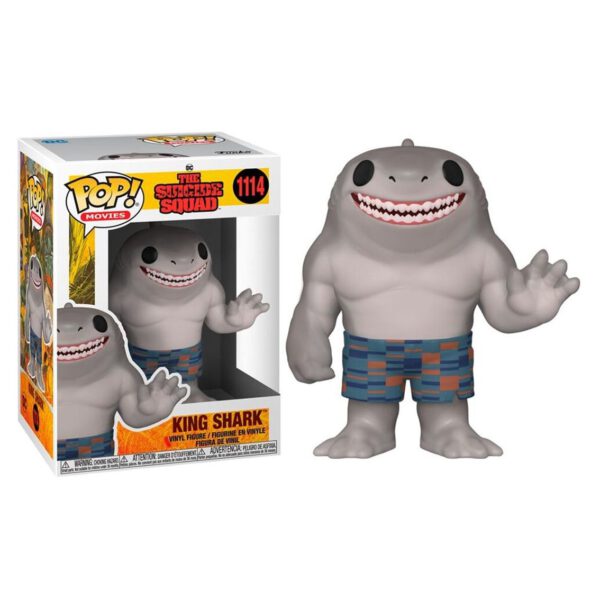 *Funko pop dc comics escuadron suicida king shark 56019