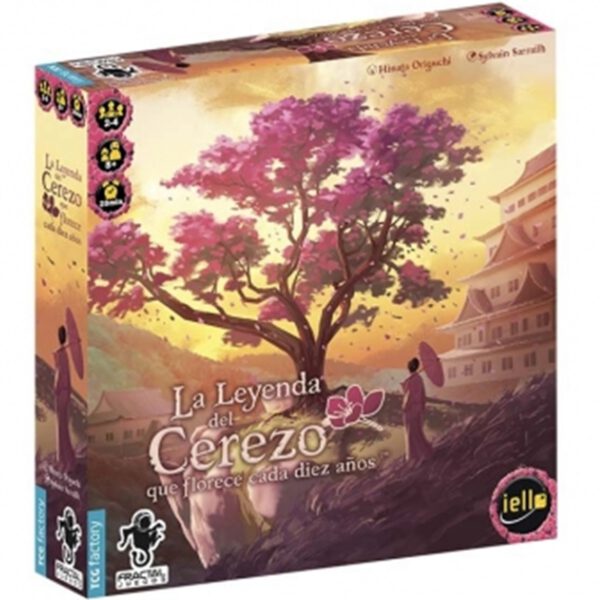 *Juego de mesa la leyenda del cerezo que florece cada 10 añoz (cherry tree) en español