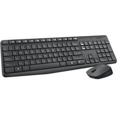 *Teclado + mouse logitech mk235 wireless inalambrico frances