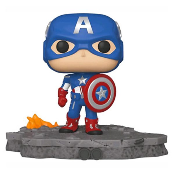 *Funko pop deluxe marvel los vengadores avengers capitan america assemble 45076