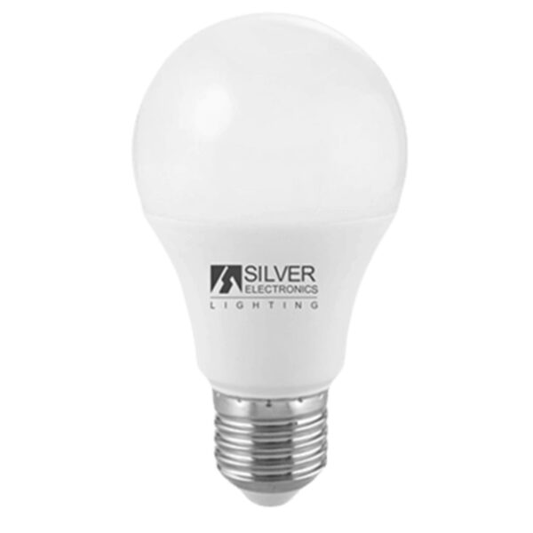 *Bombilla led silver electronic eco estandar  15w=83w -  e27 -  4000k -  1.320 lm -  220º -  luz natuarl neutra -  a+