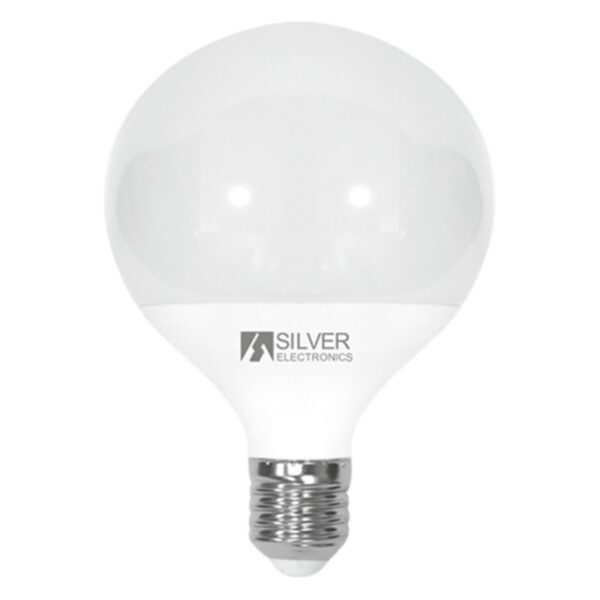 *Bombilla led decorativa silver electronics globo 12w=90w -  e27 -  3000k -  1155 lm -  luz calida -  a+