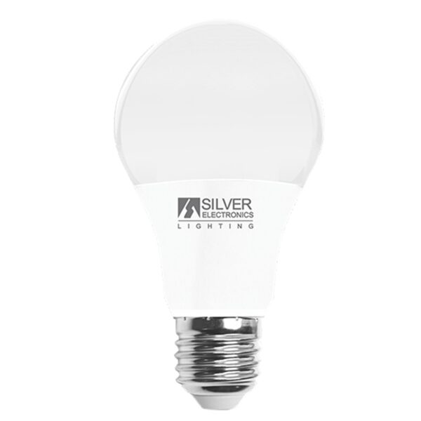 *Bombilla led eco silver electronics estandar 10w=57w -  e27 -  3000k -  836 lm -  220º -  luz calida -  a+