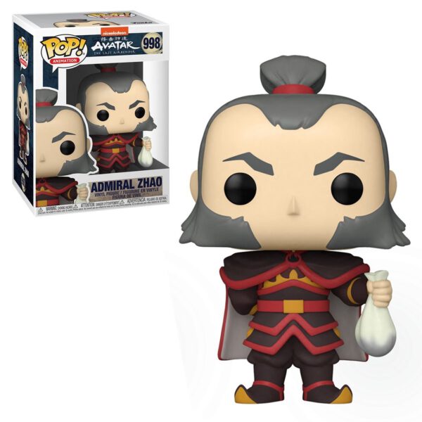 *Funko pop animacion avatar the last airbender la leyenda de aang admiral zhao 56023