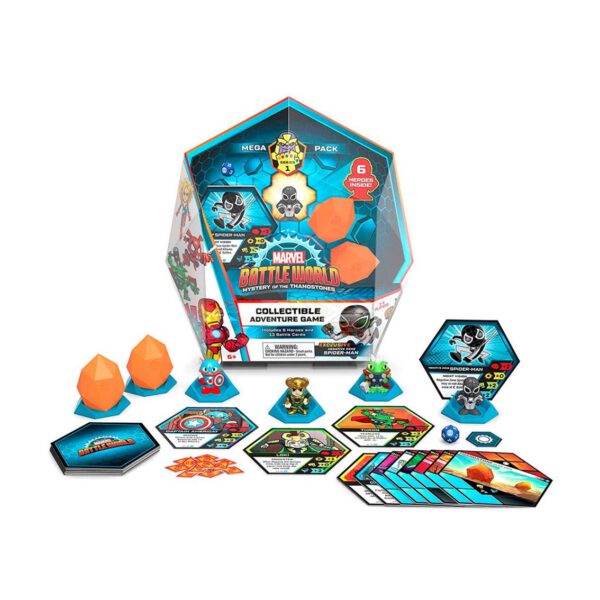 *Capsula funko battleworld marvel temporada 1 mega pack spider - man español 57443