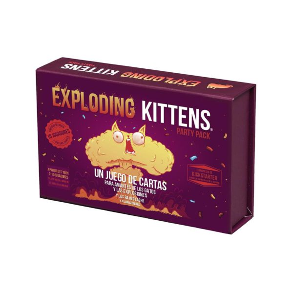 *Juego de mesa asmodee exploding kittens party pack pegi 7