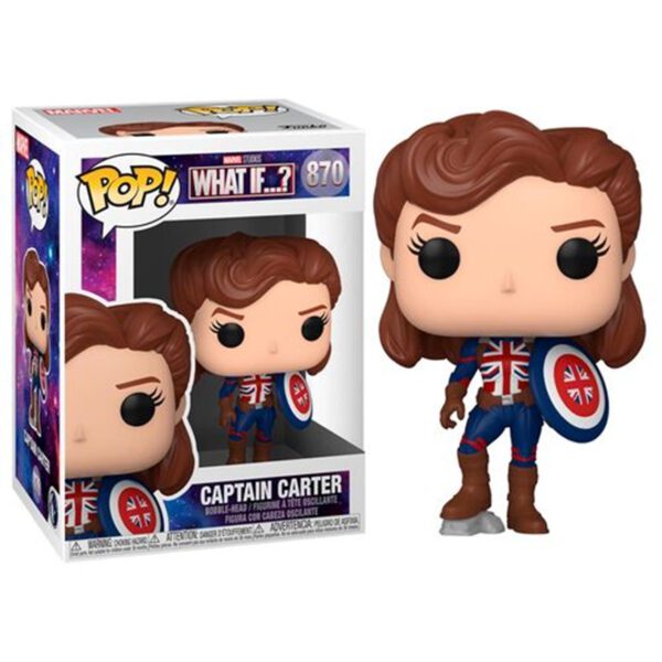 *Funko pop marvel what if capitana carter 55811