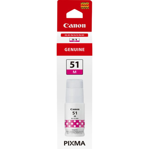 *Cartucho tinta canon magenta gi - 51m 70ml 7700 paginas