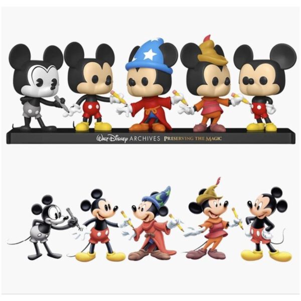 *Funko pop disney archivos pack premium 5 mickey mouse 51118