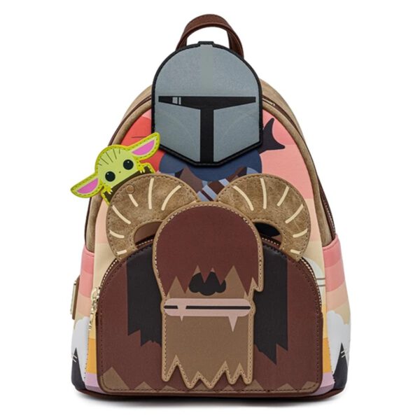 *Mochila loungefly the mandalorian  mandalorian