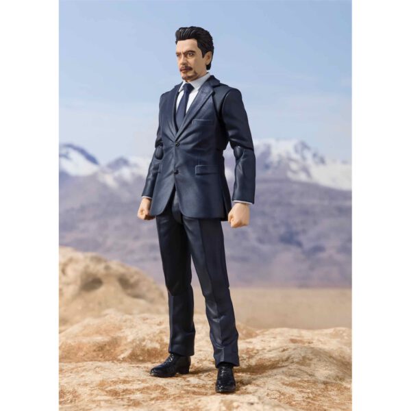 *Figura tamashi nations marvel nacimiento de iron man iron man 15 cm sh figuarts