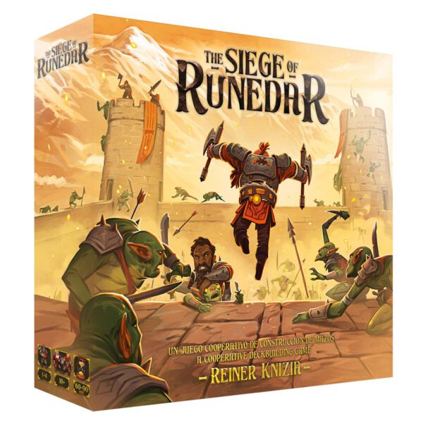 *Juego de mesa the siege of runedar pegi 10