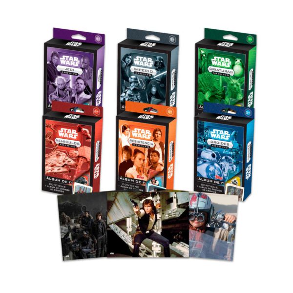 *Juego de mesa star wars fact files pegi 6