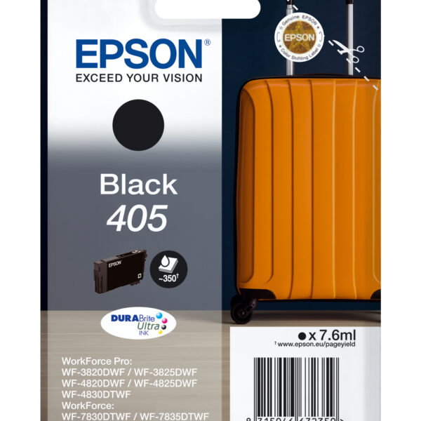*Cartucho tinta epson c13t05g14010 singlepack negro 405 durabrite ultra ink