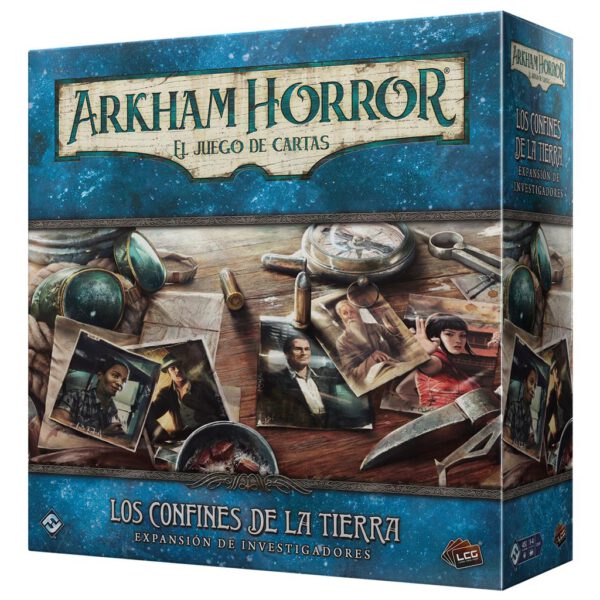 *Juego de mesa arkham horror los confines de la tierra expansion investigadores pegi 14