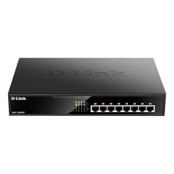 *Switch d - link 8 puertos gigabit max poe