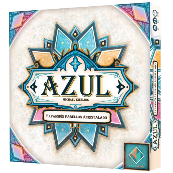 *Juego de mesa azul pabellon acristalado pegi 8