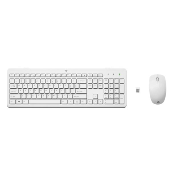 *Teclado + raton hp 230 wireless inalambrico -  blanco