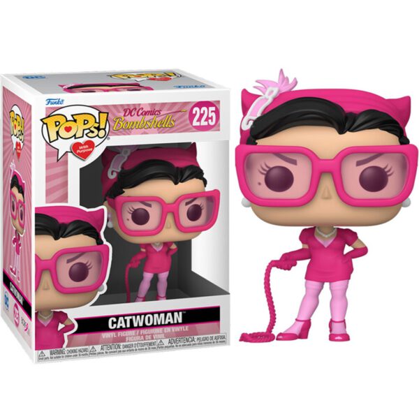 *Funko pop dc comics investigacion contra el cancer bombshell catwoman 58499