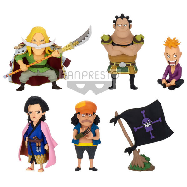 *Figura banpresto one piece wanokuni kaisouhen world 1 unidad aleatoria