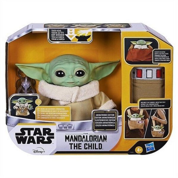 *Replica figura animatronica hasbro the mandalorian baby yoda