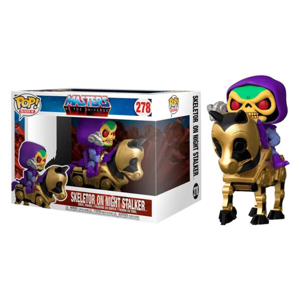 *Funko pop rides animacion masters of the universe skeletor montado en night stalker 56201