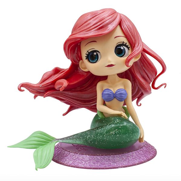 *Figura banpresto q posket disney la sirenita glitter ariel