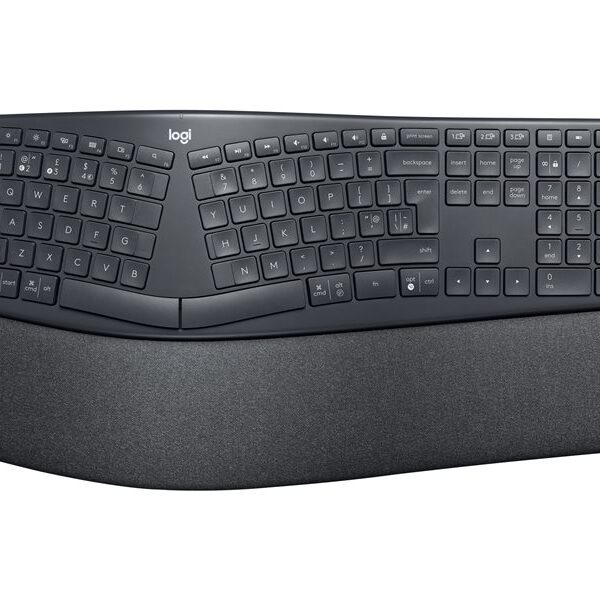 *Teclado logitech ergo k860 split for business con logi bolt bluetooth wireles inalambrico grafito