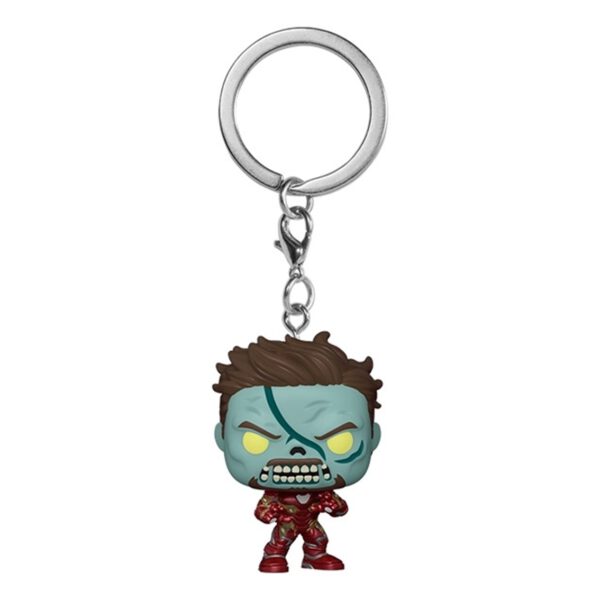 *Funko pop keychain llavero marvel what if iron man zombie 57400
