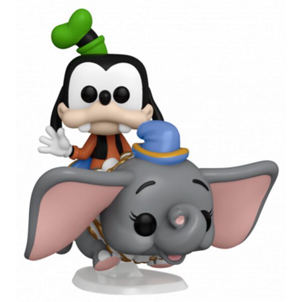 *Funko pop ride supdlx disney world 50th aniversario goofy volando con dumbo 50571