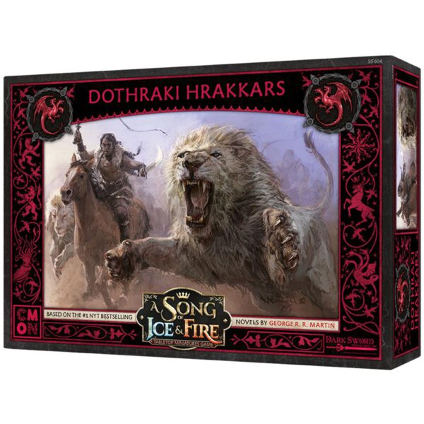 *Juego de mesa cancion de hielo y fuego: dothraki hrakkars pegi 14