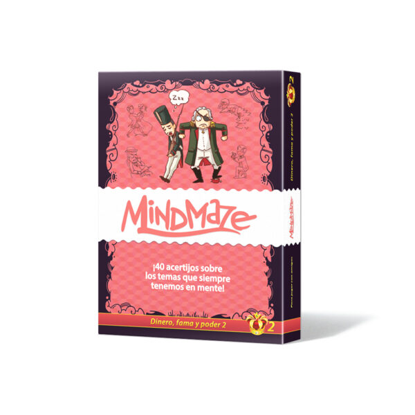 *Juego de mesa mind maze: dinero fama y poder 2 pegi 14