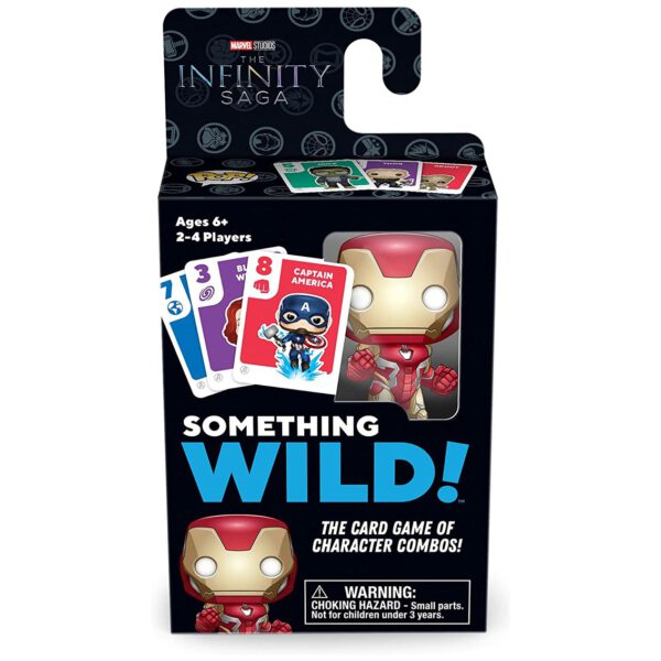 *Juego de mesa funko something wild! marvel infinity saga iron man pegi 6 60495