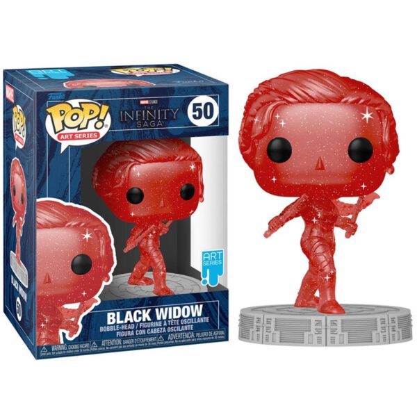 *Funko pop marvel infinity saga viuda negra gema de la realidad 57613