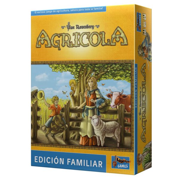 *Juego de mesa agricola edicion familiar pegi 8