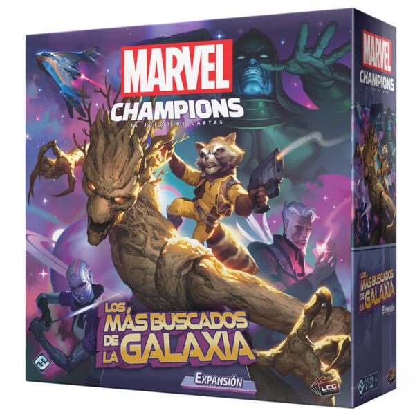 *Juego de mesa marvel champions: los mas buscados de la galaxia pegi 14
