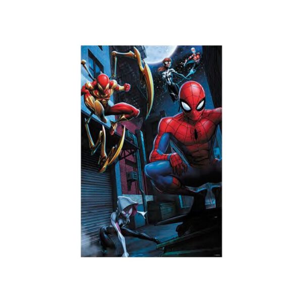 *Puzzle lenticular prime 3d marvel spiderman nuevo universo 200 piezas