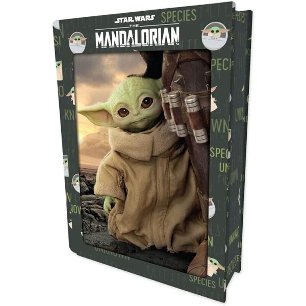 *Puzzle libro lenticular prime 3d star wars the mandalorian 300 piezas
