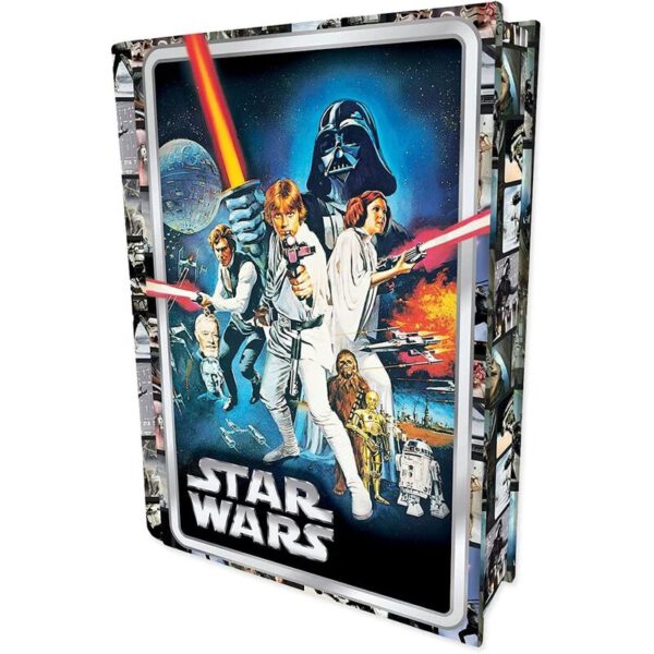 *Puzzle libro lenticular prime 3d star wars poster de cartelera 300 piezas