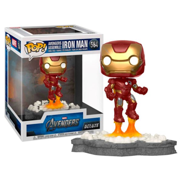 *Funko pop deluxe marvel los vengadores iron man assemble 45610