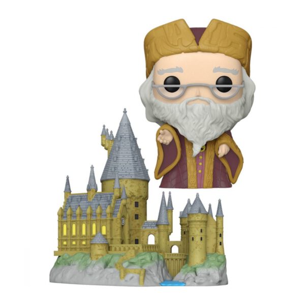 *Funko pop town harry potter aniversario dumbledore con hogwarts 57369