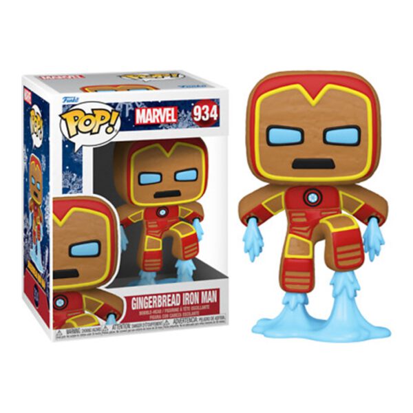 *Funko pop marvel navidad galleta jengibre iron man 50658