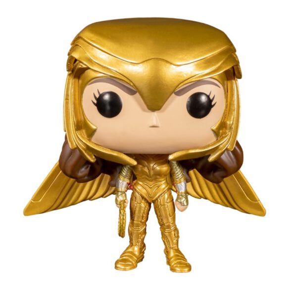*Funko pop dc wonder woman 1984 wonder woman traje dorado alas extendidas 46661
