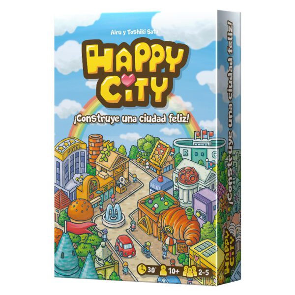 *Juego de mesa happy city pegi 10