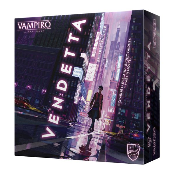 *Juego de mesa vampiro la mascarada: vendetta pegi 14