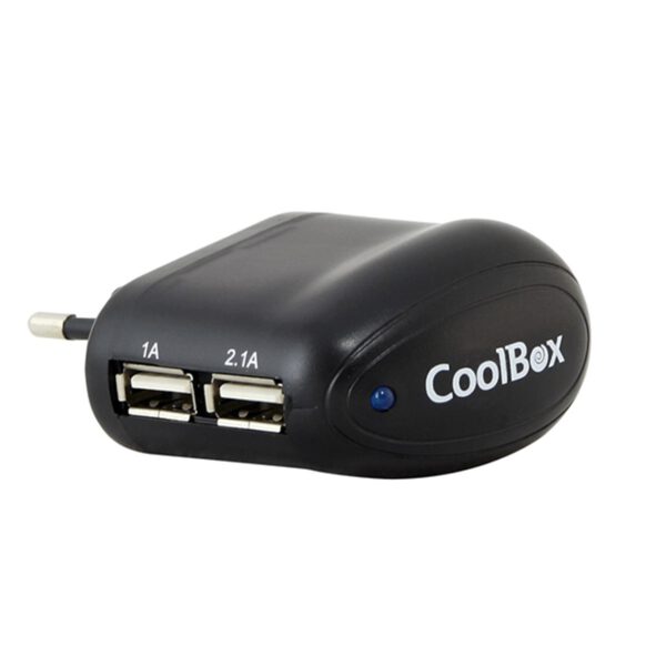 *Cargador coolbox de pared 5v 2xusb