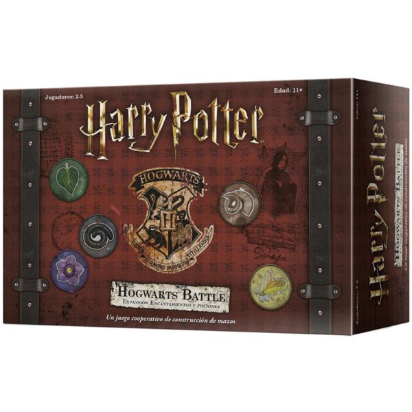 *Juego de mesa harry potter hogwarts battle encantamiento pociones pegi 11