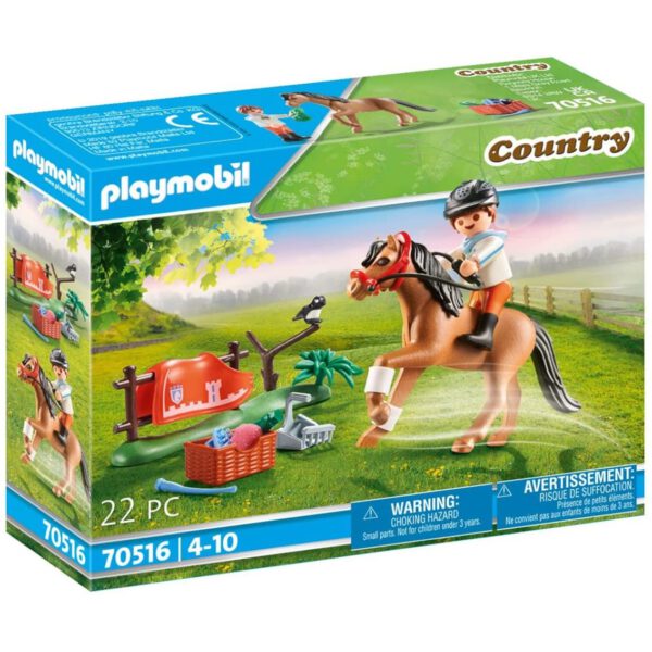 *Playmobil coleccionable pony connemara